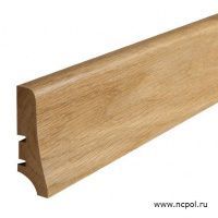Плинтус шпонированный Barlinek Дуб глянцевый лак 20х58
