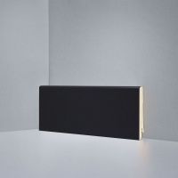 Плинтус напольный Deartio U 101-80 черный