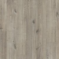 Кварцвиниловая плитка Quick Step Pulse Click Дуб хлопковый темно-серый пилёный PUCL40106