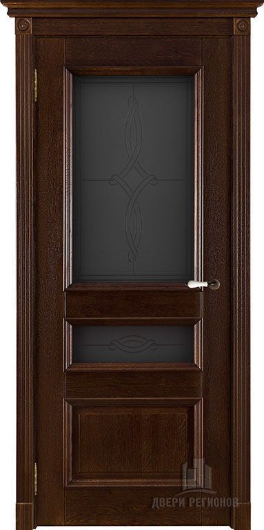 Полотно Двери регионов Афродита Античный орех стекло