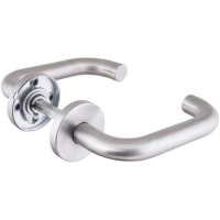 Дверная ручка Rucetti AH-01-R54 SNS -IND