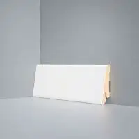 Плинтус напольный Deartio U 101-60 белый