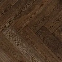 Паркетная доска Amber Wood Amber Wood Венгреская елочка Дуб Коттедж Браш Масло 127 мм