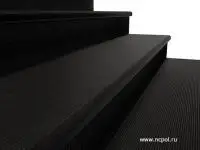 Террасная доска Savewood Профиль для ступеней SW Radix SW RADIX Черный