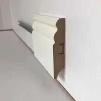 Плинтус МДФ Grisard E белый (80x16x2400мм)
