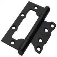 Петля без врезки Rucetti RFH-100*75*2,5 BL