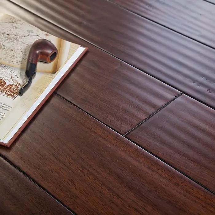 Массивная доска Parketoff Орех американский Анжер 127 мм