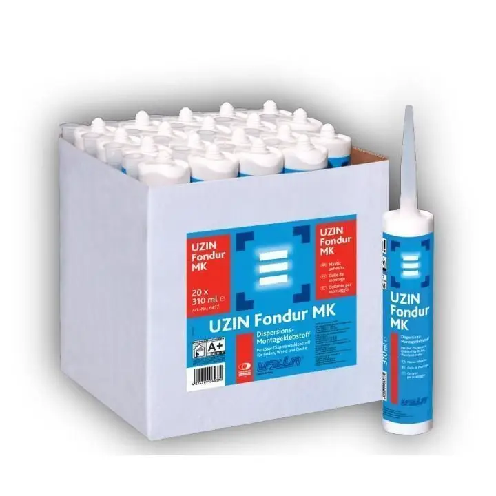 Однокомпонентный силановый клей UZIN Fondur High Tack (310 мл) Однокомпонентный силановый клей UZIN Fondur High Tack (310 мл)