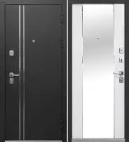 Luxor 2 мм Зеркало фацет Букле антрацит Эмалит белый