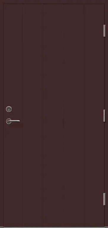 Входная теплая дверь VILJANDI ED62 Alexia глухая коричневая Входная теплая дверь VILJANDI ED62 Alexia глухая коричневая