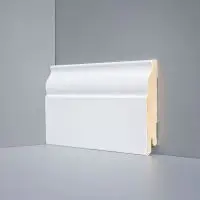 Плинтус напольный Deartio U 103-100 белый