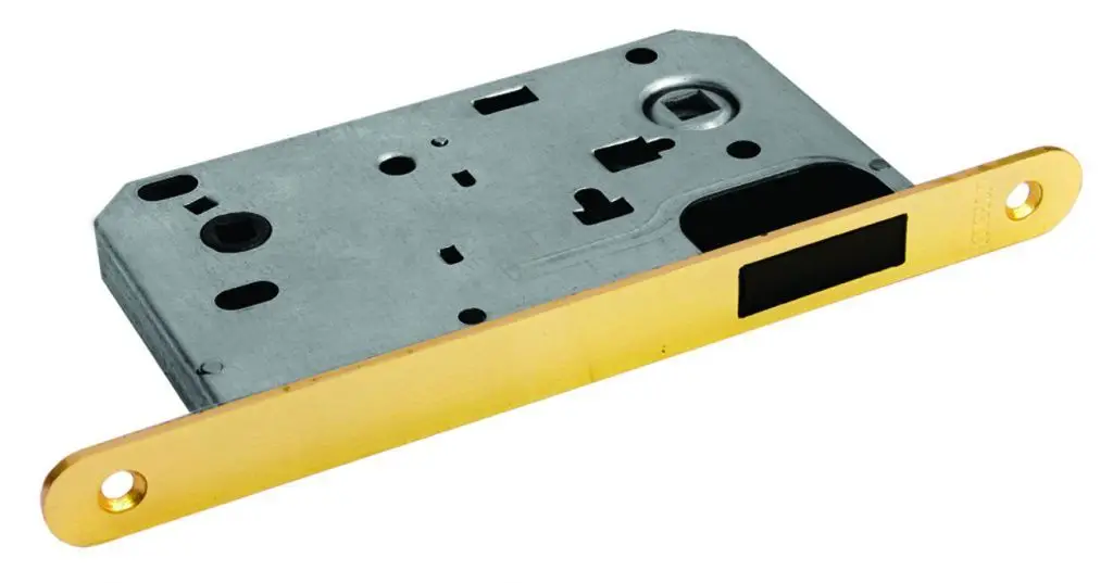 Защелка сантехническая магнитная на 90 мм (корпус металл) Morelli MM 2090 PG