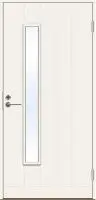 Входная финская дверь JELD-WEN Basic 034 со стеклом белая