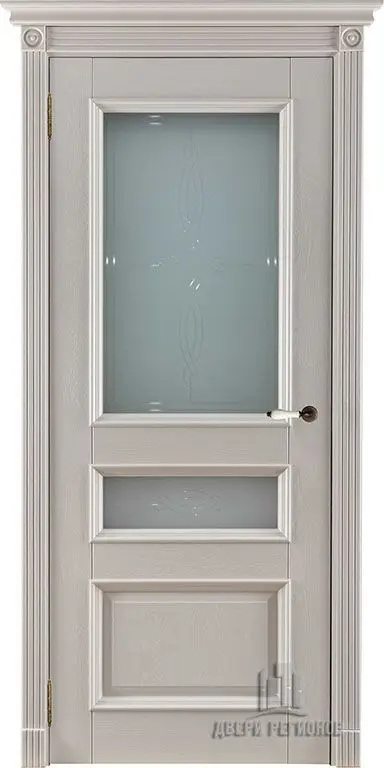 Полотно Двери регионов Афродита Эмаль слоновая кость стекло Полотно Двери регионов Афродита Эмаль слоновая кость стекло