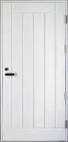 Входная финская дверь KASKI Classic Thermo UO1 глухая белая