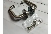 Дверная ручка Rucetti AH-02-R54 SNS -IND