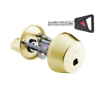 Цилиндр ABLOY CY001U (Novel) HA латунь матированная