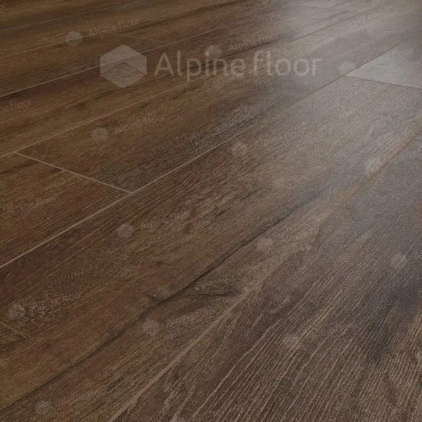 SPC ламинат Alpine Floor Premium XL Дуб Шоколадный ЕСО 7-18