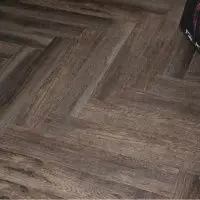 Кварцвиниловая плитка Vinilam Parquet Herringbone 6,5 мм Паркет Донателло IS11211