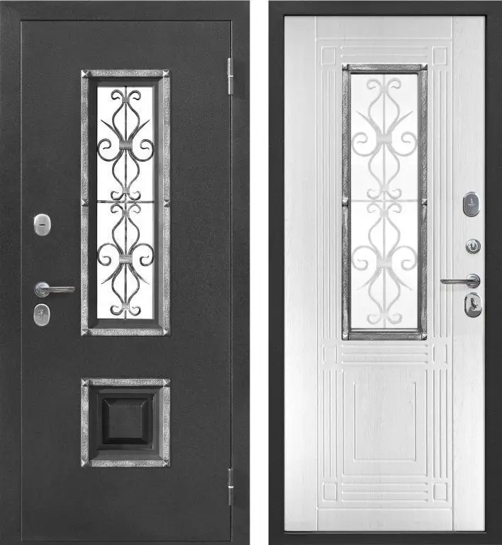 Венеция Серебро Белый ясень