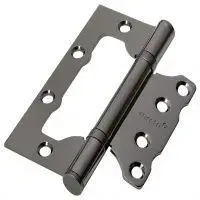 Петля без врезки Rucetti RFH-100*75*2,5 BN