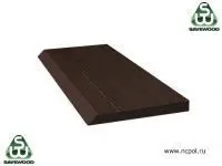 Террасная доска Savewood Аксессуары Торцевая рейка ПЭ SW 80*9
