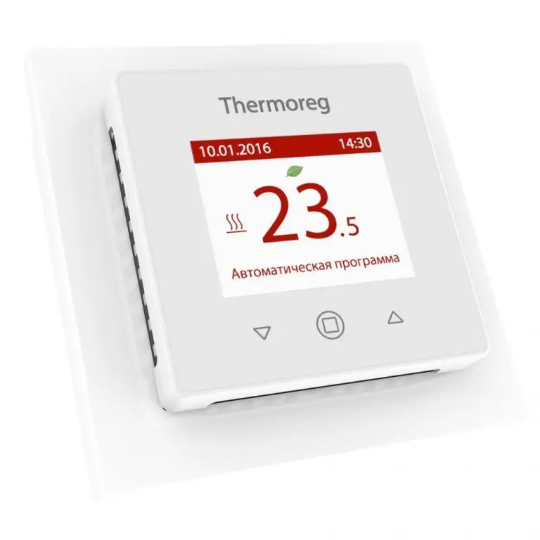Терморегулятор Thermoreg TI-970 White (программируемый сенсорный)