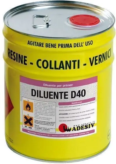 Разбавитель ADESIV Diluente D40/D21 10л Разбавитель ADESIV Diluente D40/D21 10л