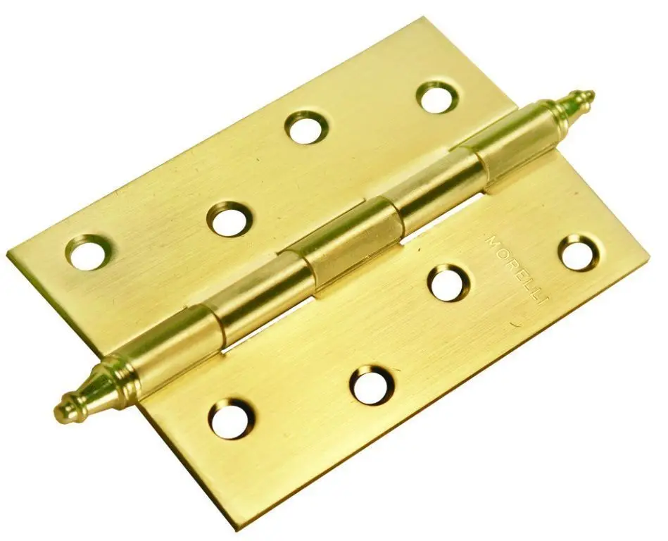 Петля латунная Morelli Левая MB 100X70X3 SG L C