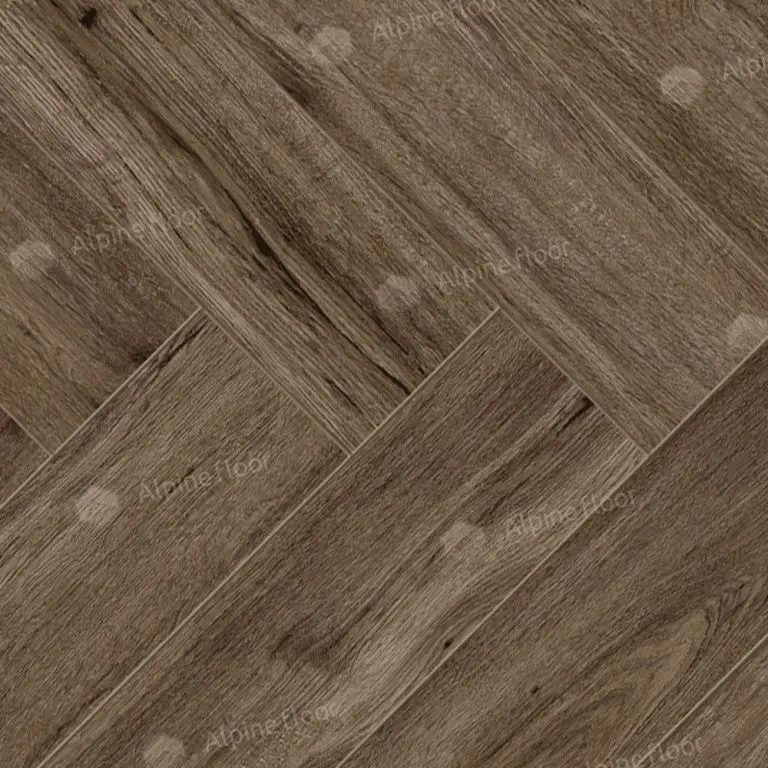 Ламинат Alpine Floor Herringbone 12 Pro Дуб Бордо LF106-10