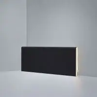 Плинтус напольный Deartio U 101-80 черный