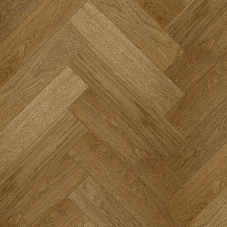 Инженерная доска Royal Parket Английская елка Дуб Натур Теракот лак 125х490