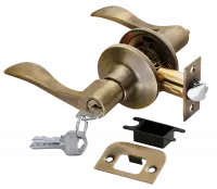 Дверная ручка-кноба Rucetti HK-03 L MAB матовая античная бронза