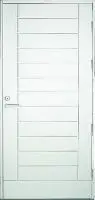 Входная финская дверь KASKI Classic Thermo UO6 глухая белая