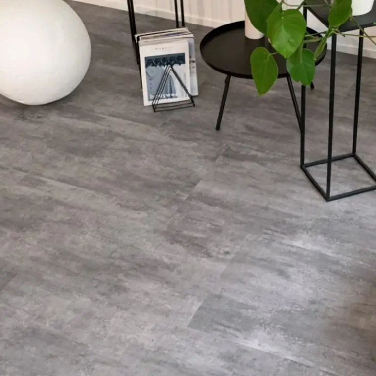 SPC ламинат Vinilam Ceramo Vinilam Stone 8 mm WPC Цемент Серый 71616