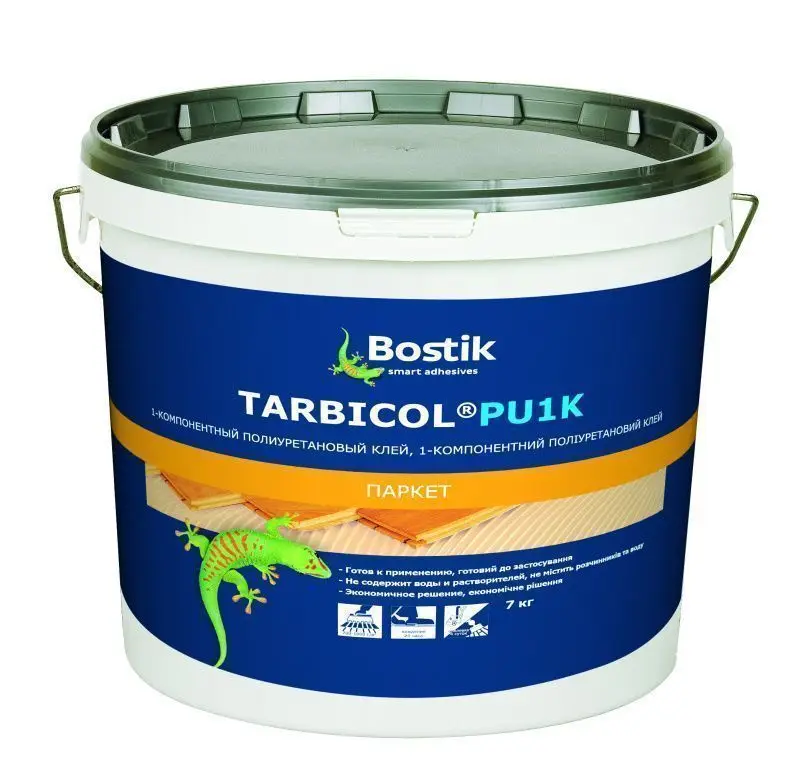 Клей Bostik для паркета полиуретановый TARBICOL PU 1K, 21 кг