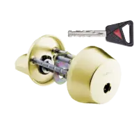 Цилиндр ABLOY CY001U (Novel) HA латунь матированная