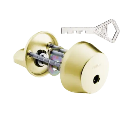 Цилиндр ABLOY CY001C (Classic) HA латунь матированная Цилиндр ABLOY CY001C (Classic) HA латунь матированная
