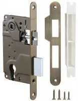 Замок межкомнатный под цилиндр LH 25-50 WAB