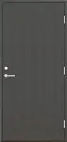 Входная финская дверь KASKI Home VO2 глухая серая