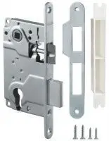 Замок межкомнатный под цилиндр LH 25-50 SN