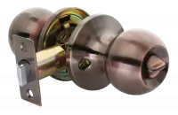 Дверная ручка-кноба Rucetti HK-01 WC AC античная медь