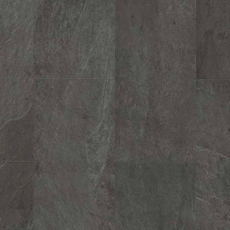 Кварцвиниловая плитка Quick Step Ambient Click Сланец чёрный AMCL40035