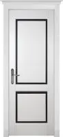 Полотно Двери регионов София Эмаль белая стекло