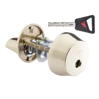 Цилиндр ABLOY CY001U (Novel) KILA латунь полированная