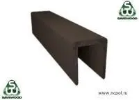 Террасная доска Savewood Заборный профиль SW Agger П-профиль SW 40*40