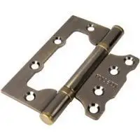 Петля без врезки Rucetti RFH-100*75*2,5 AB