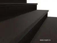 Террасная доска Savewood Профиль для ступеней SW Radix SW RADIX Темно-коричневый