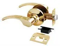 Дверная ручка-кноба Rucetti HK-04 SG/GP золото