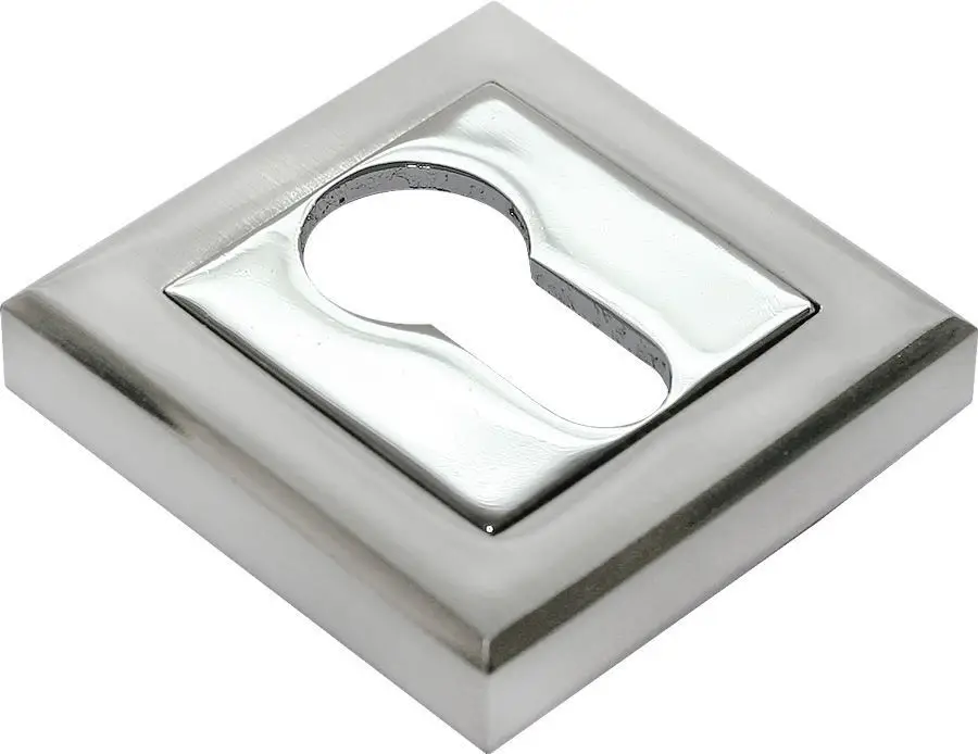 Накладка на ключевой цилиндр Rucetti RAP KH-S SN/CP